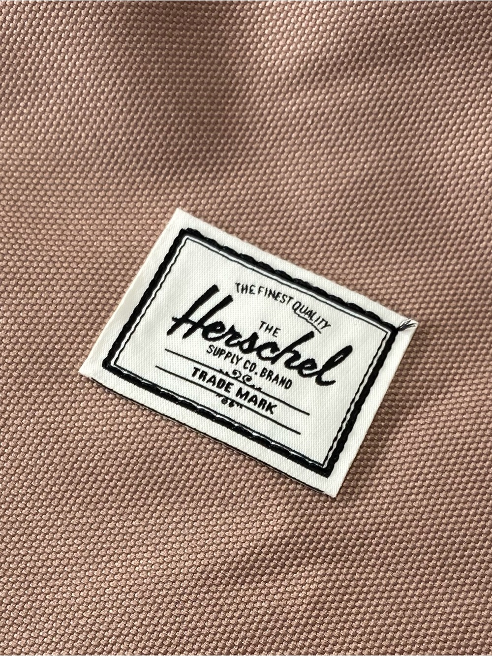 Herschel Supply Co. Mauve Pink Neutral Zipper Tote Bag NWT - Picture 7 of 15